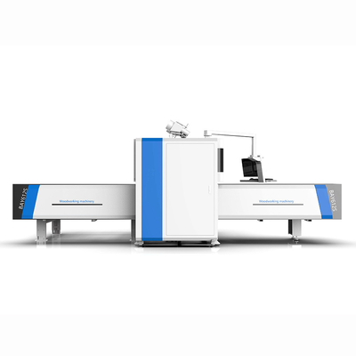 Çift Matkap ile Altı Taraflı Ağaç İşleme CNC Makinesi Otomatik Delme